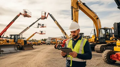 Rental equipment field service software