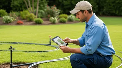 Irrigation business service software