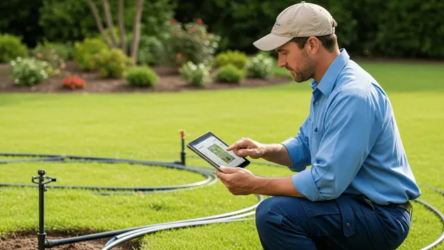Irrigation business service software