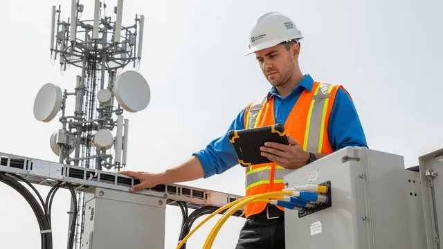 Telecommunications field service software